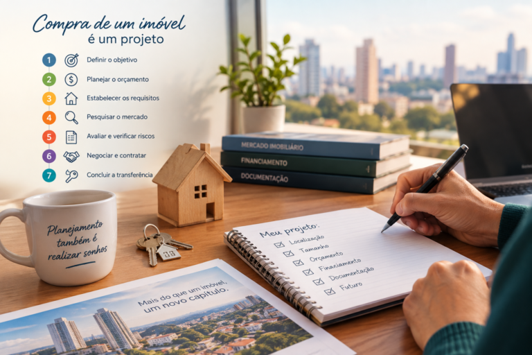 Como planejar a compra de um imóvel: transforme sua compra em um projeto